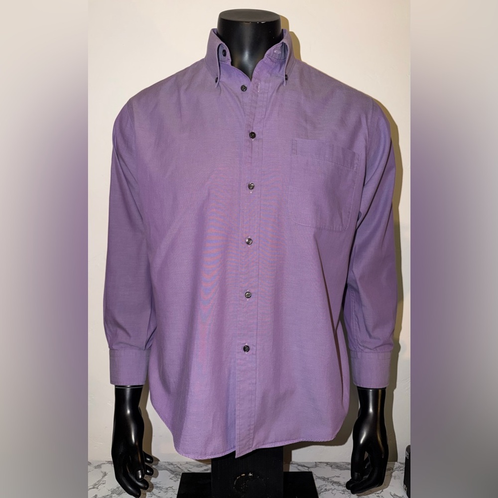 Nordstrom Lavender Men's Casual Button Down Shirt